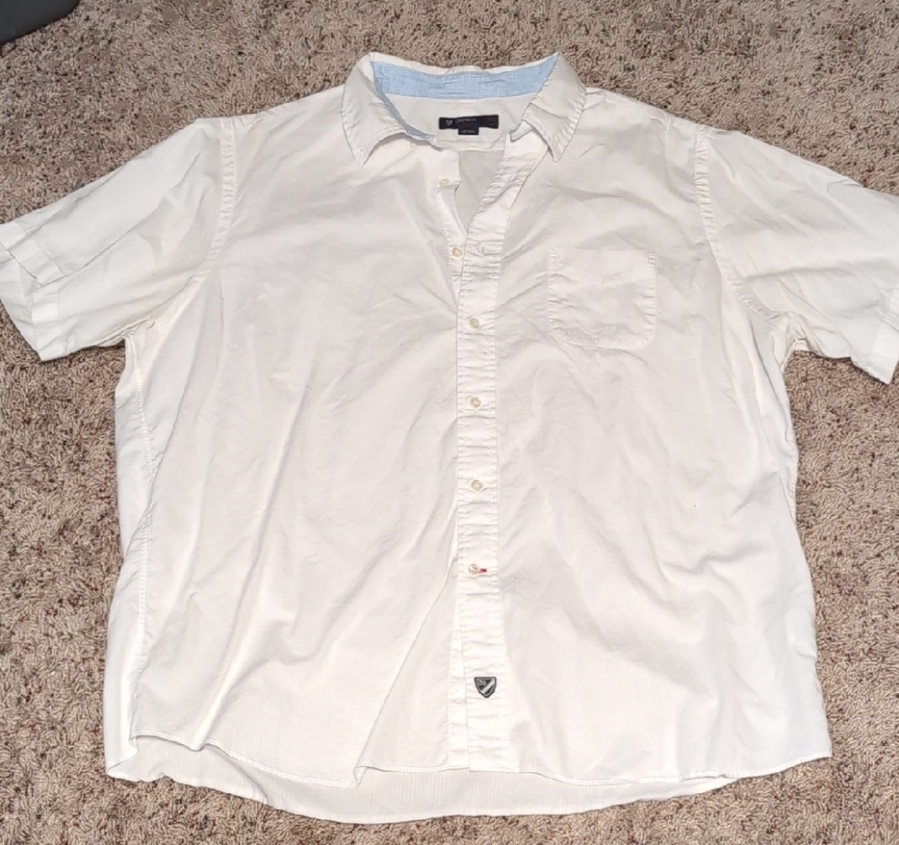 Daniel Cremieux White Casual Button Down Shirt